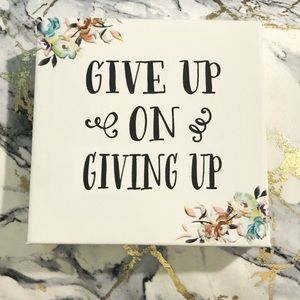 Decor Inspirational Canvas 6”x6”